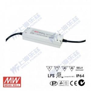 PLN-30-20  30W  20V 1.5A  恒压+恒流PFC塑壳防水LED电源(恒压恒流值可设定) 