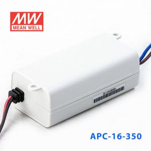 APC-16-350 16W 12-48V   350mA明纬牌恒流输出防水塑壳LED照明电源