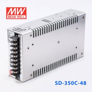 SD-350C-48  350W  36~72V  输入 48V 7.3A  输出有外壳明纬DC-DC转换电源