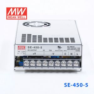 SE-450-5 450W 5V75A 单路输出明纬电源(SE系列-内置有外壳)